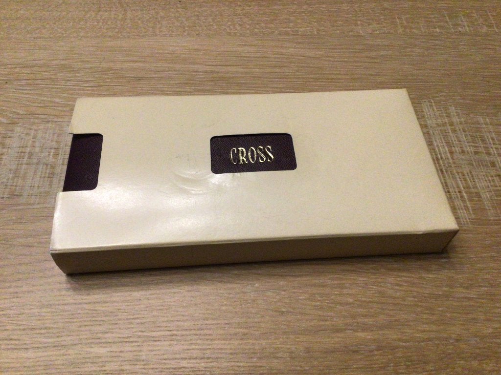 Etui Cross verguld, Ophalen of Verzenden, Zo goed als nieuw