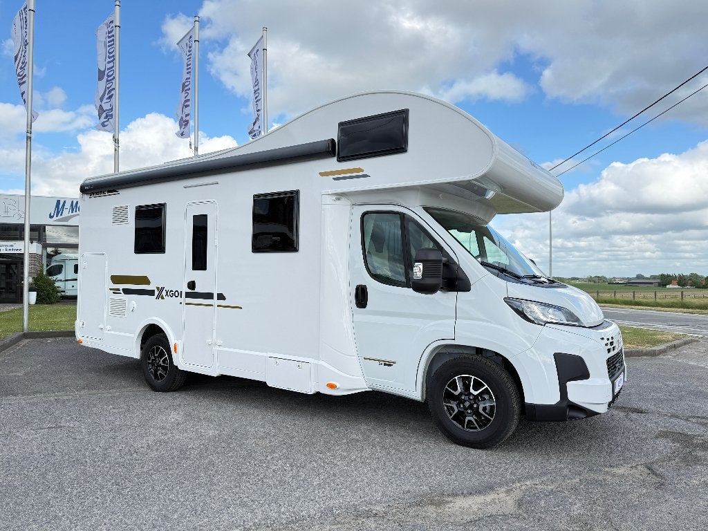 Nieuw | Rimor XGO Dynamic 39 | 6 zit- en slaapplaatsen, Alkoof, Fiat, Elektrische ramen, 6 tot 7 meter