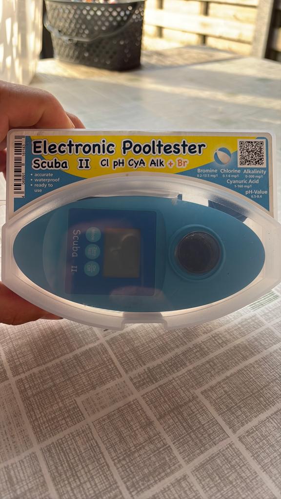 Elektrische pooltester scuba 2, Elektronische apparatuur, Weegschalen, Ophalen, Minder dan 10 kg, Nieuw, Digitaal