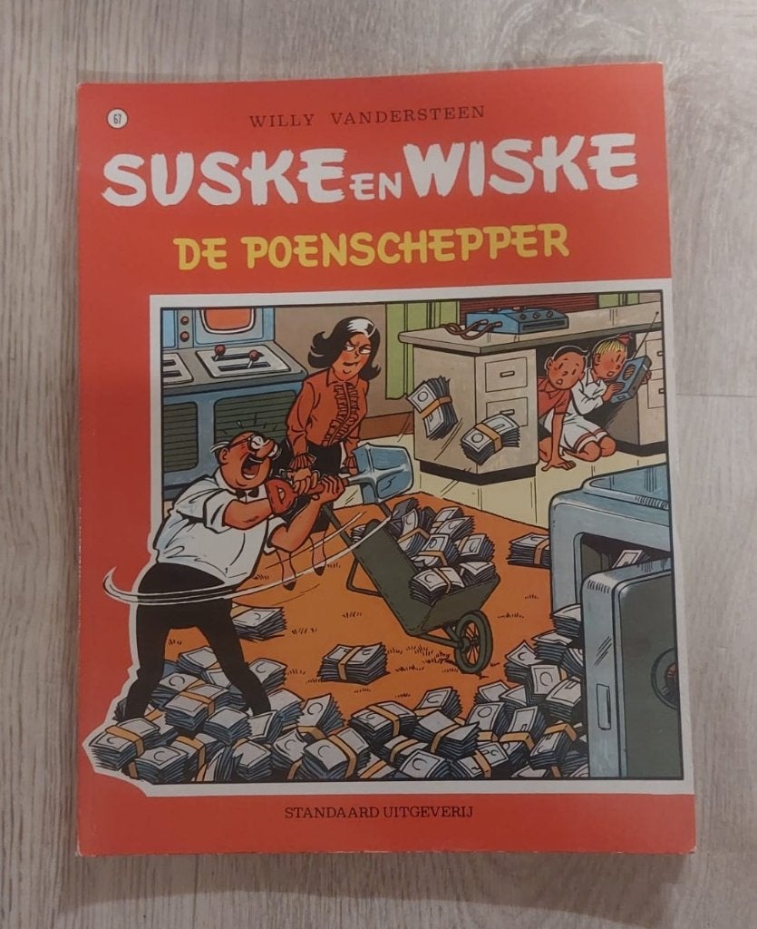 Suske en Wiske - 67 De poenschepper, Boeken, Eén stripboek, Ophalen of Verzenden, Gelezen, Willy Vandersteen