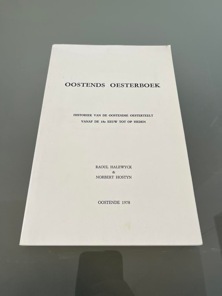 Oostends oesterboek 1978 norbert hostyn raoul halewyck, Boeken, Ophalen of Verzenden, Zo goed als nieuw