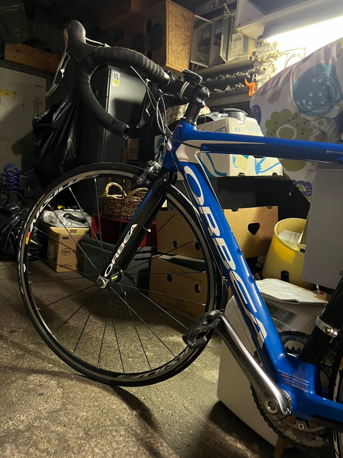 ORBEA koersfiets full CARBON, Ophalen, Zo goed als nieuw, Carbon