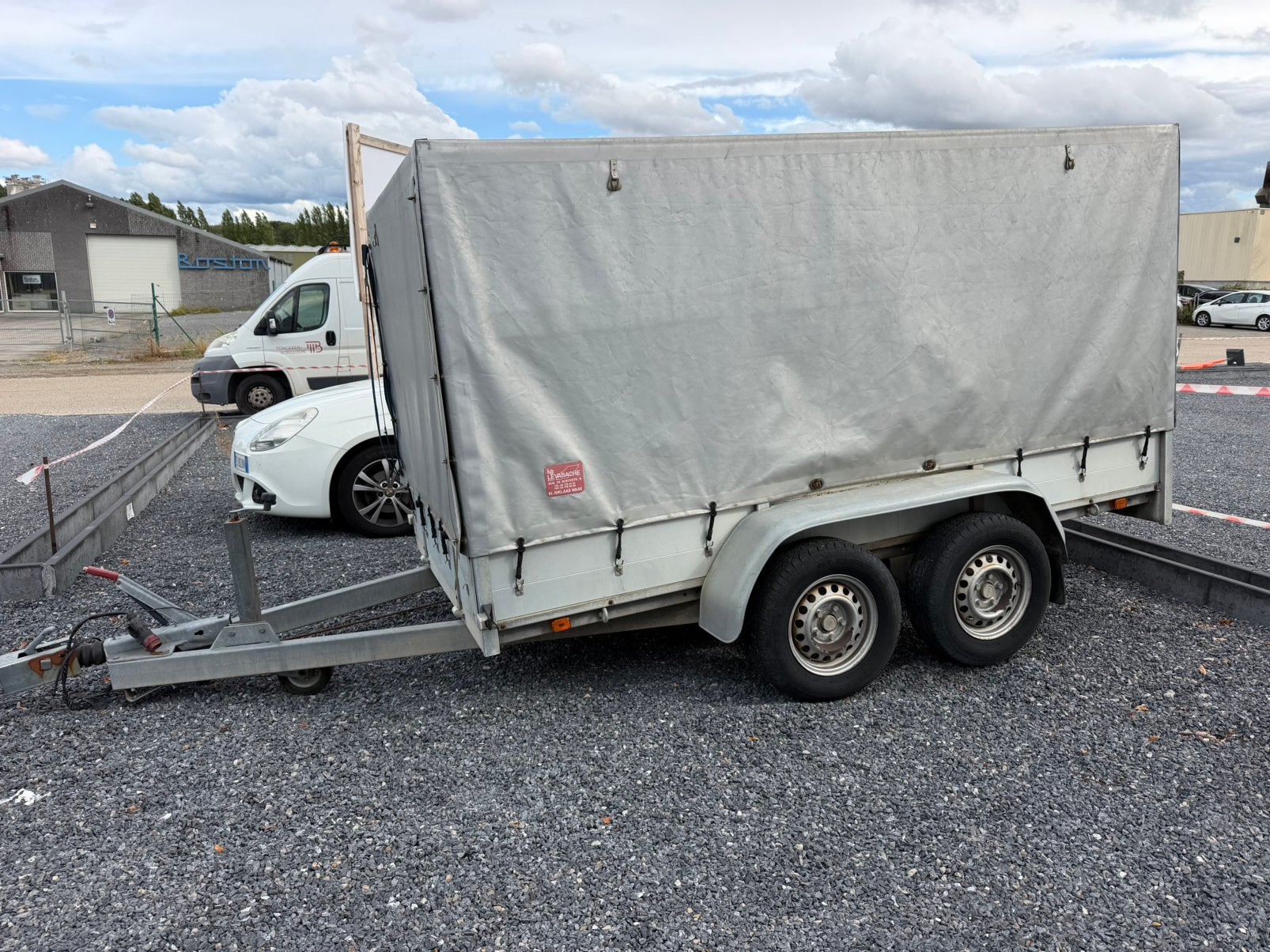 Aanhangwagen Anssems, Enlèvement, Utilisé