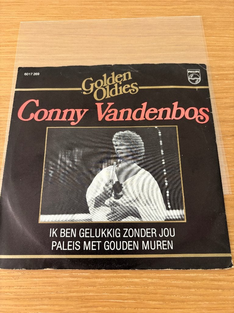 Single - Conny Vandenbos - ik ben gelukkig zonder jou, LP, Gebruikt, 7 inch, Ophalen of Verzenden
