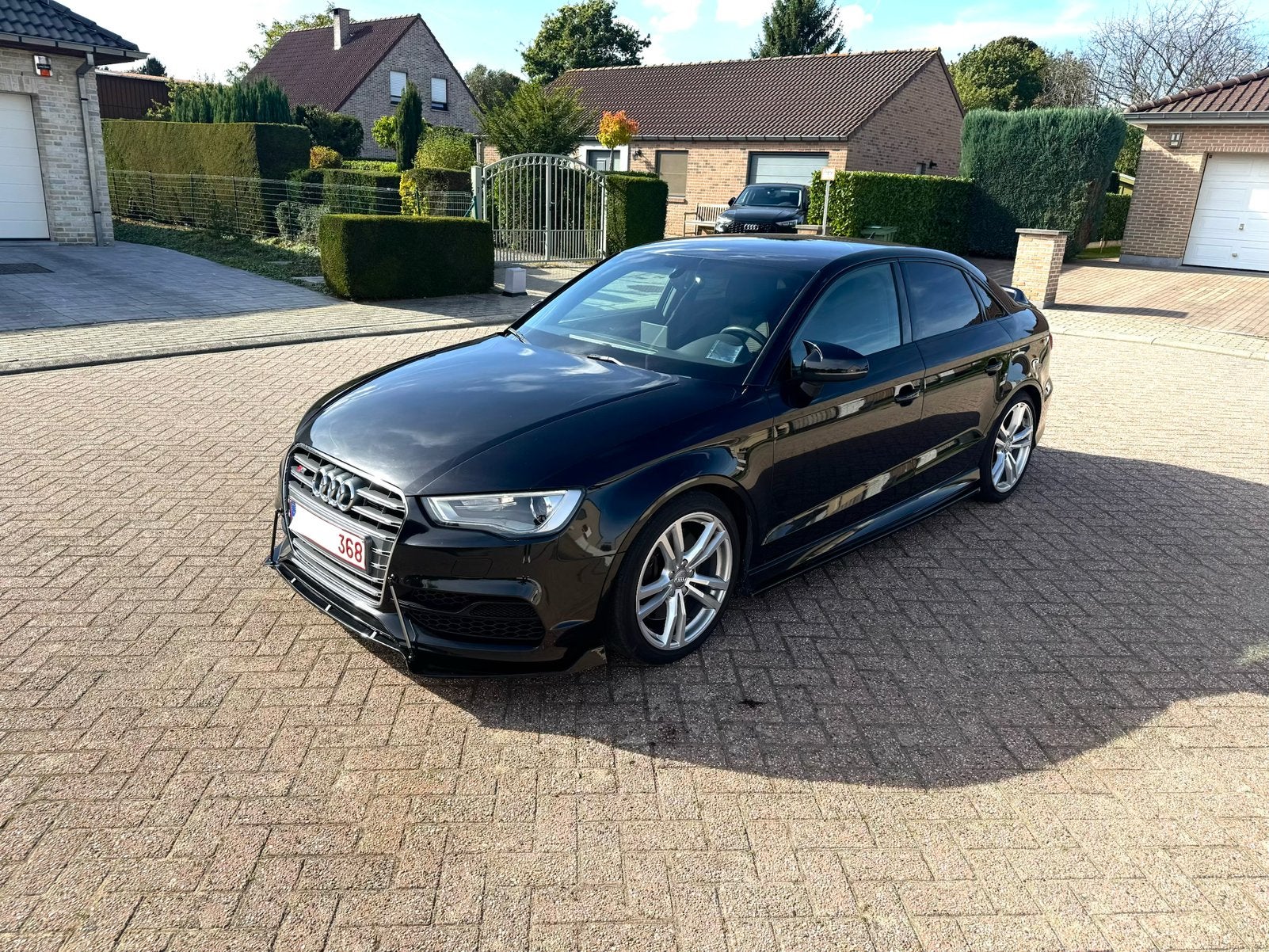 Audi S3 - S-Tronic - B&O - Keyless - 100k km - LED - Euro 6, S3, Euro 6, Noir, 5 portes