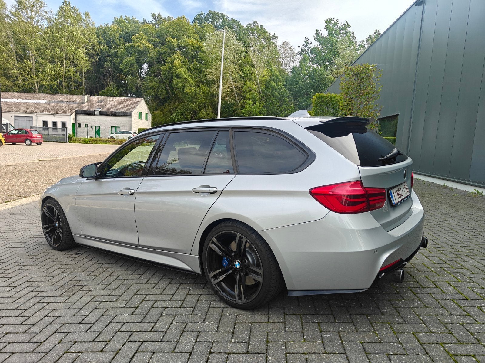 BMW 340i RWD individual, Autos, Cuir, Argent ou Gris, Achat, Euro 6
