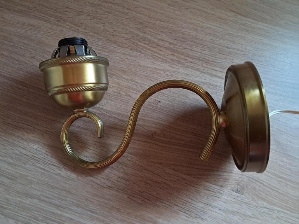 koperen wandarmatuur, Huis en Inrichting, Ophalen of Verzenden, Zo goed als nieuw, Klassiek