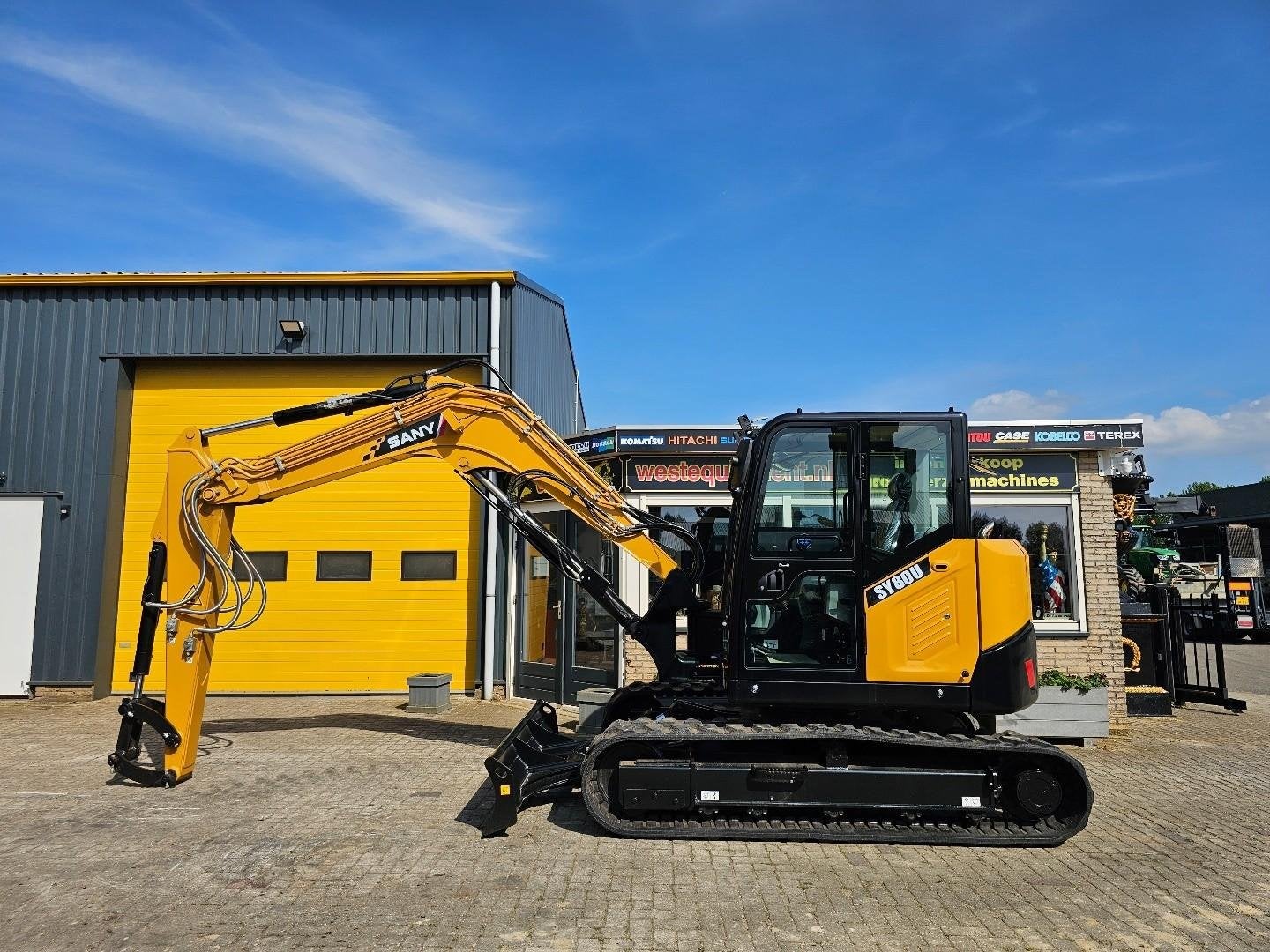 Sany SY80U WE1697, Excavatrice