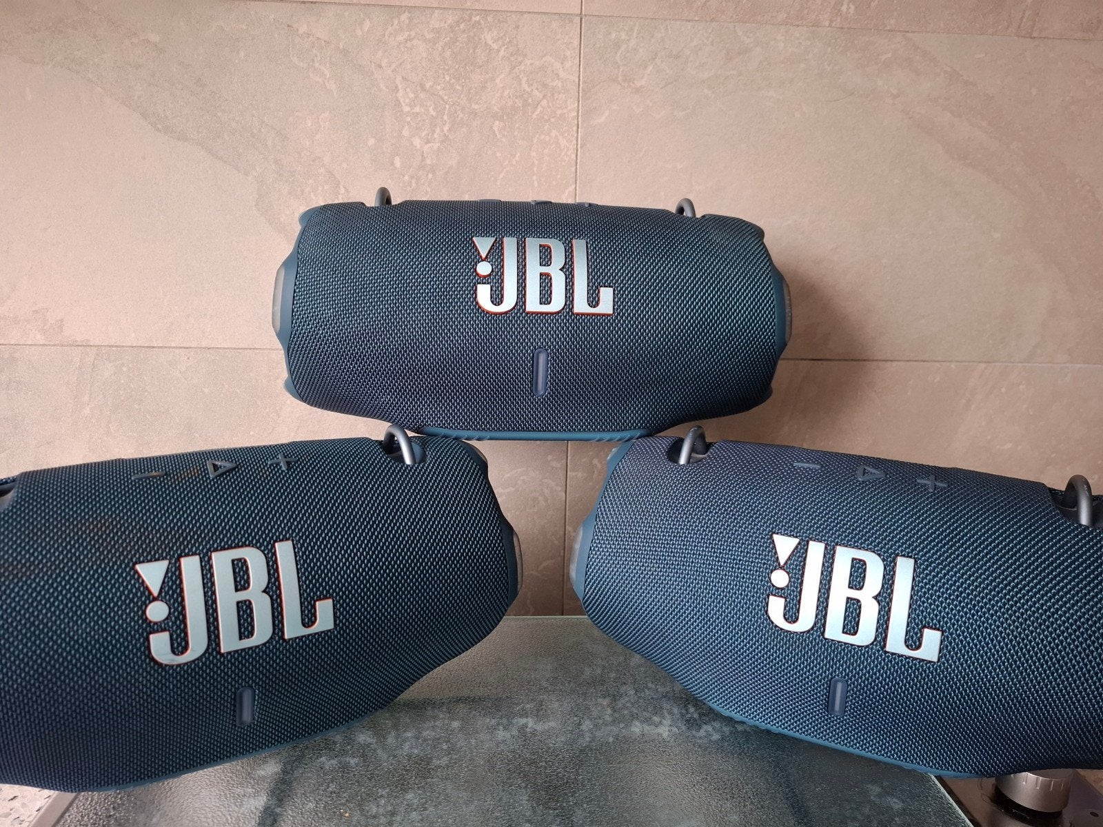 3x jbl xtreme blauw zonder draagband, Audio, Tv en Foto, Luidsprekerboxen, Ophalen, JBL