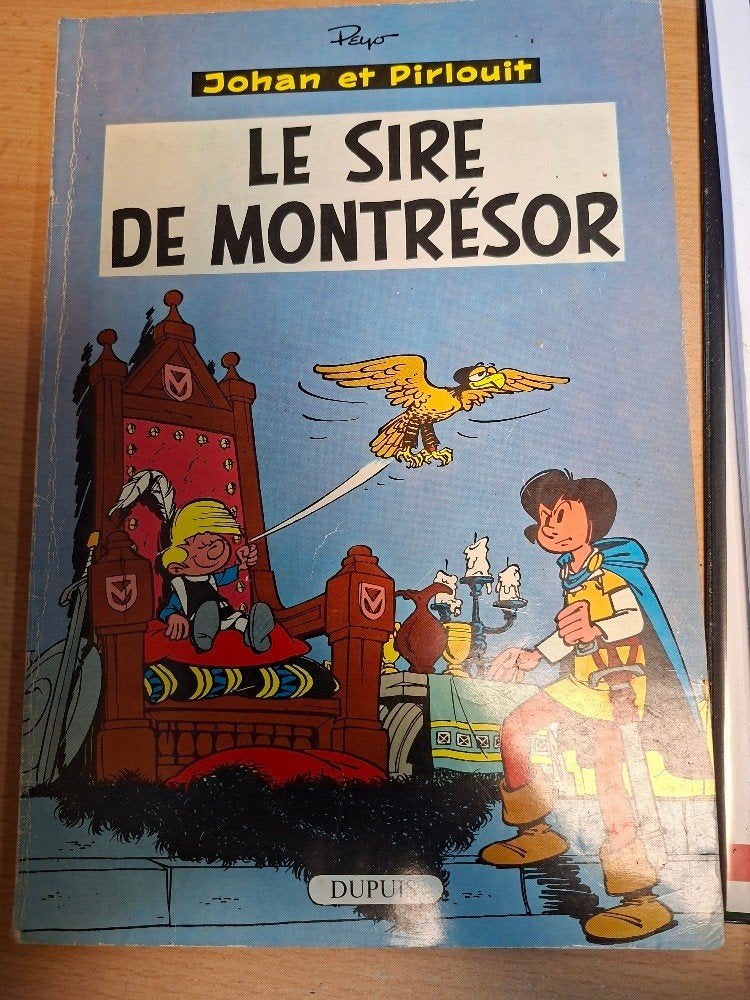 Le sire de montrésor, Enlèvement, Comme neuf, Peyo