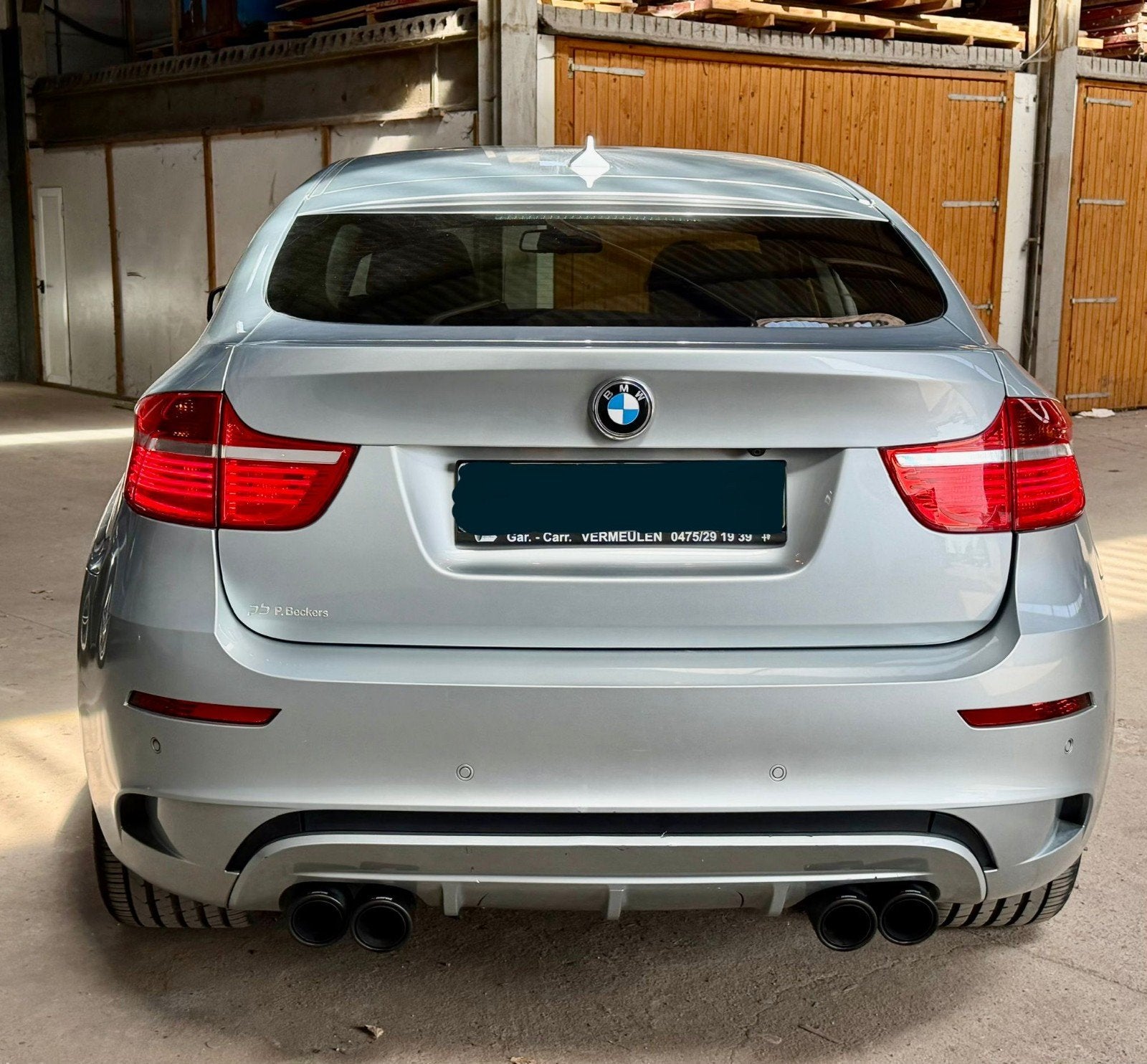 BMW X6M 4.4 555PK LICHTEVRACHT 150€ TAX, Autos, Cuir, Achat, 2 places, Entretenue par le concessionnaire