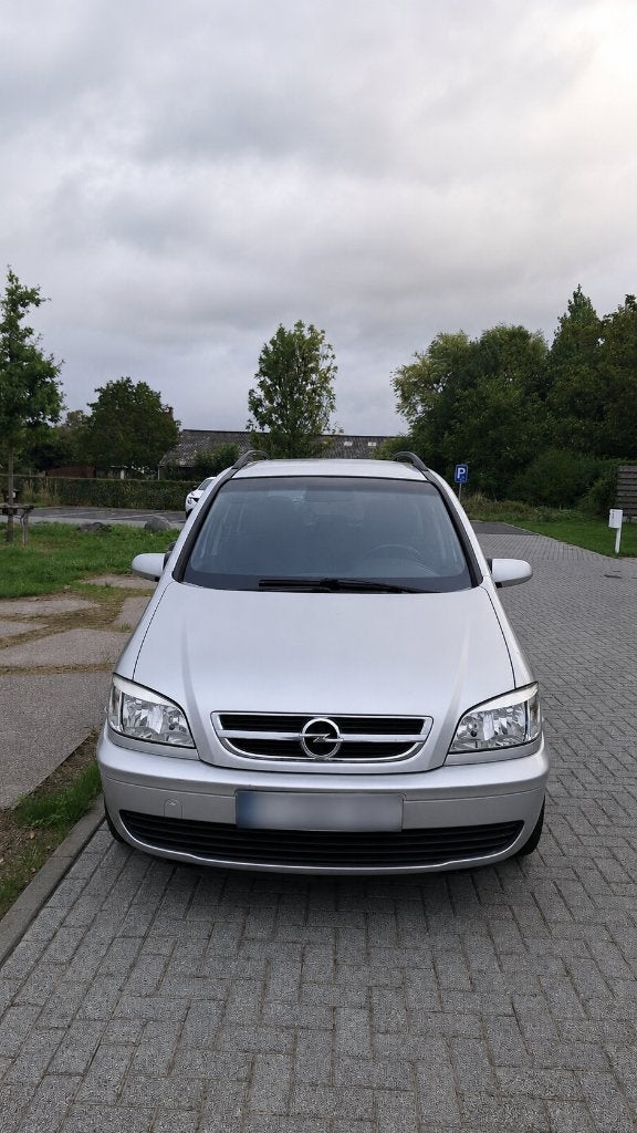 Opel Zafira 2L DTi 101 PK Diesel Klimaat 7 Zitp. AUTOM. 2005, Argent ou Gris, Achat, 7 places, 5 portes