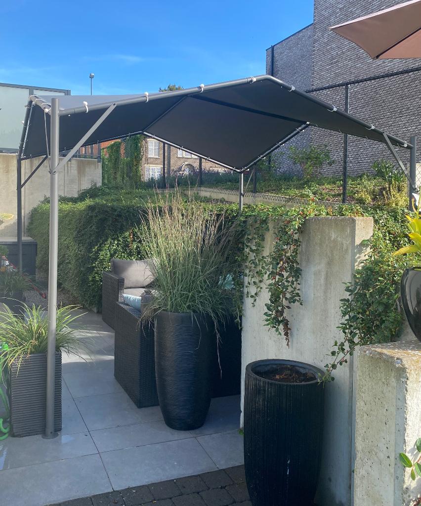 Pergola tent, Ophalen, Gebruikt