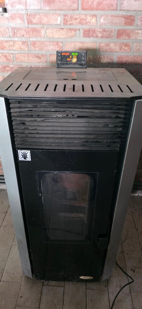 pellet kachel, Ophalen, Gebruikt, Overige brandstoffen, Pelletkachel