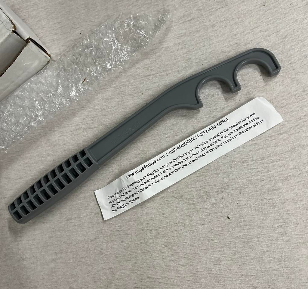 Nikken Magboy staf stok, Slammin Silver DuoWand nieuw grijs, Sport en Fitness, Ophalen of Verzenden, Nieuw