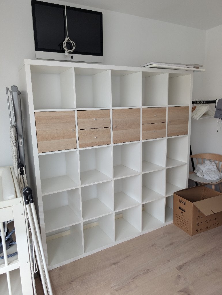 IKEA Kallax kast (182x182 cm), Maison & Meubles, Armoires | Étagères, Enlèvement, Utilisé