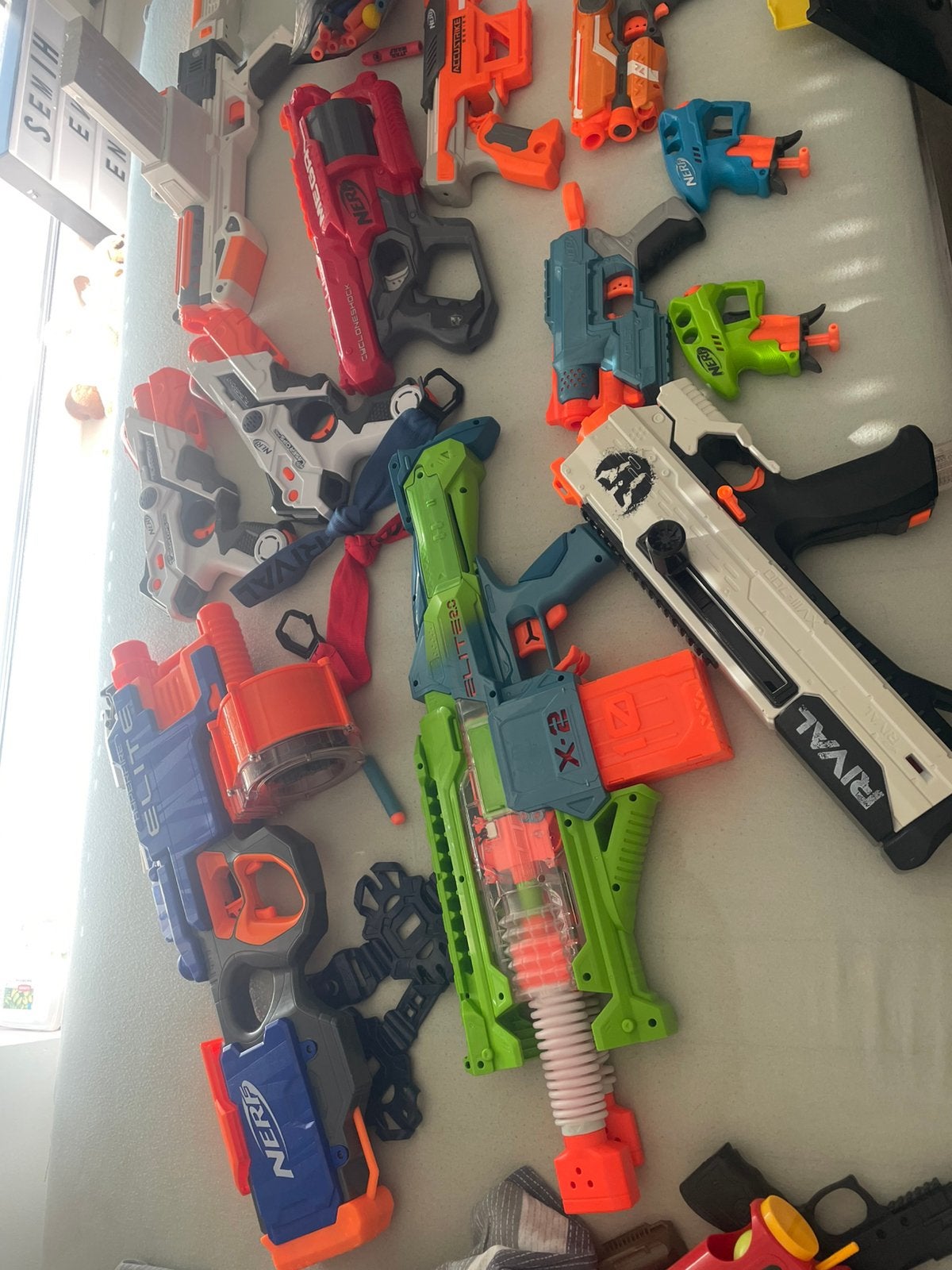 Nerf set, Kinderen en Baby's, Ophalen, Gebruikt