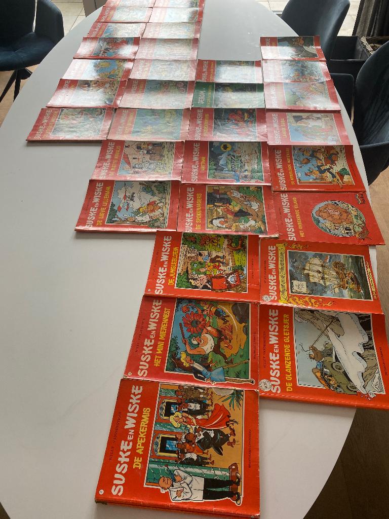 Grote collectie Suske en Wiskes te koop, Meerdere stripboeken, Ophalen of Verzenden, Gelezen, Willy Vandersteen