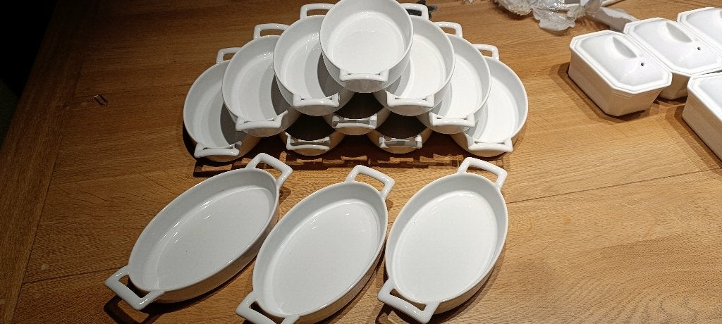 Revol set van 13 individuele ovale ovenschalen, Huis en Inrichting, Overige merken, Overige typen, Nieuw, Ophalen of Verzenden