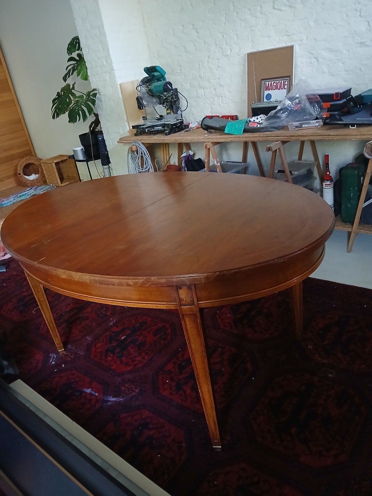 tafel, Ophalen, Gebruikt, Ovaal
