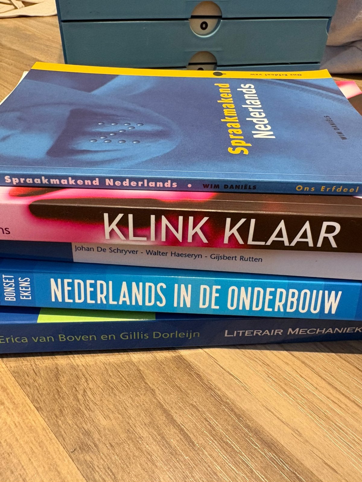5 studieboeken leerkracht Nederlands, Ophalen, Gelezen, Overige niveaus, Nederlands