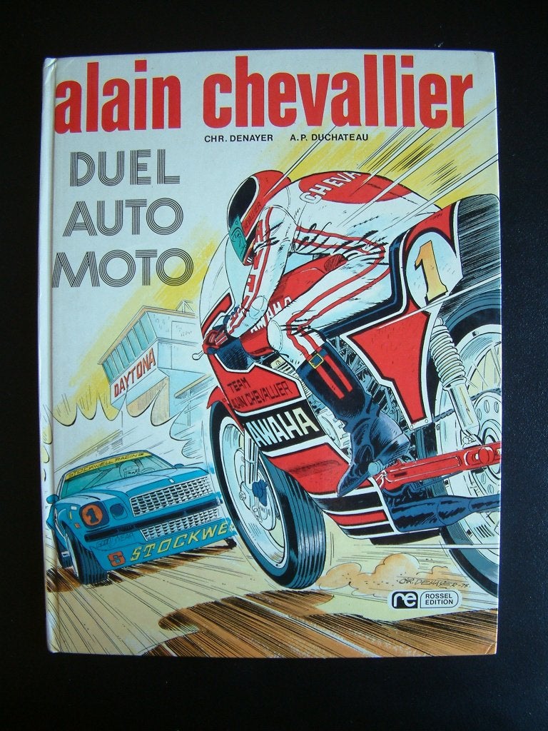 Alain Chevallier - 7. Duel auto moto - [EO], Livres, Enlèvement ou Envoi, Une BD, Duchâteau/Denayer, Utilisé