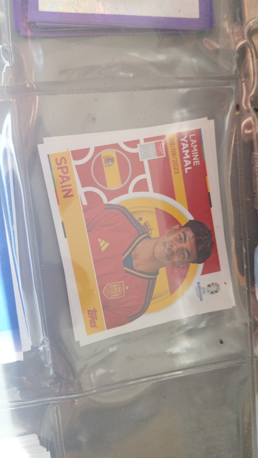 Lamine Vaman Panini Euro 2024, Hobby en Vrije tijd, Stickers en Plaatjes, Ophalen, Nieuw, Sticker