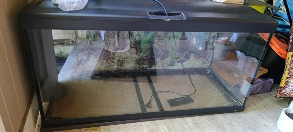 Cayman aquarium 240 liter, Dieren en Toebehoren, Ophalen, Verwarming, Gebruikt