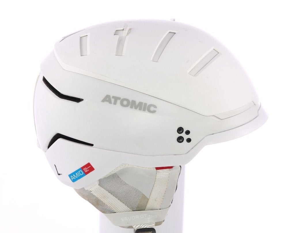 59 60 61 62 63 cm  ski snowboard helm ATOMIC SAVOR GT AMID, Gebruikt, Verzenden, Overige typen, Carve