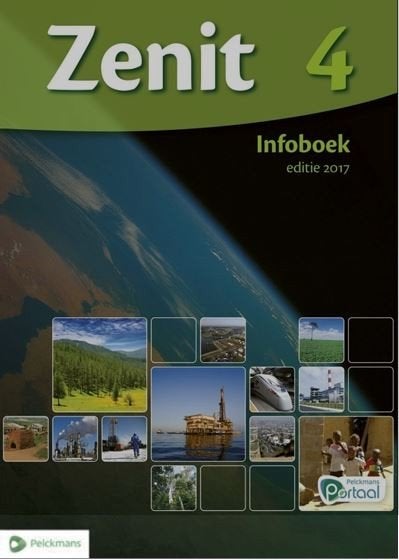 Infoboek Zenit 4 (editie 2017) Aardrijkskunde - Pelckmans, Enlèvement ou Envoi, Comme neuf, Secondaire, Géographie