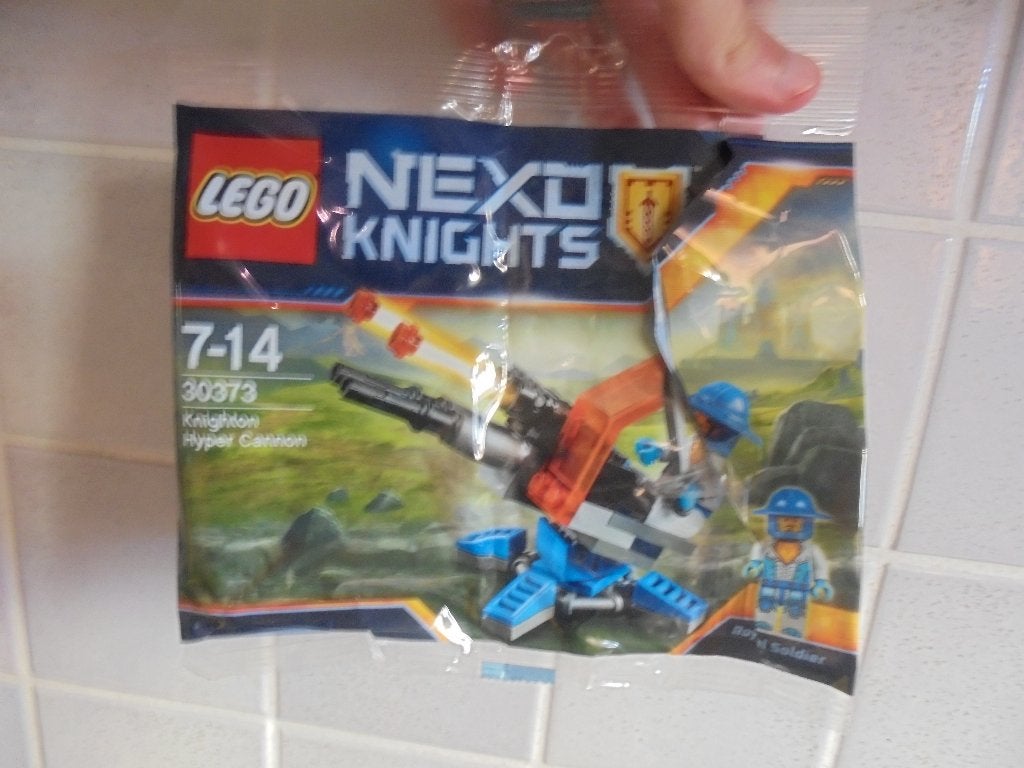LEGO NEXO KNIGHTS Knighton Hyper Cannon (Polybag) - 30373+cd, Enlèvement ou Envoi, Lego, Ensemble complet, Comme neuf