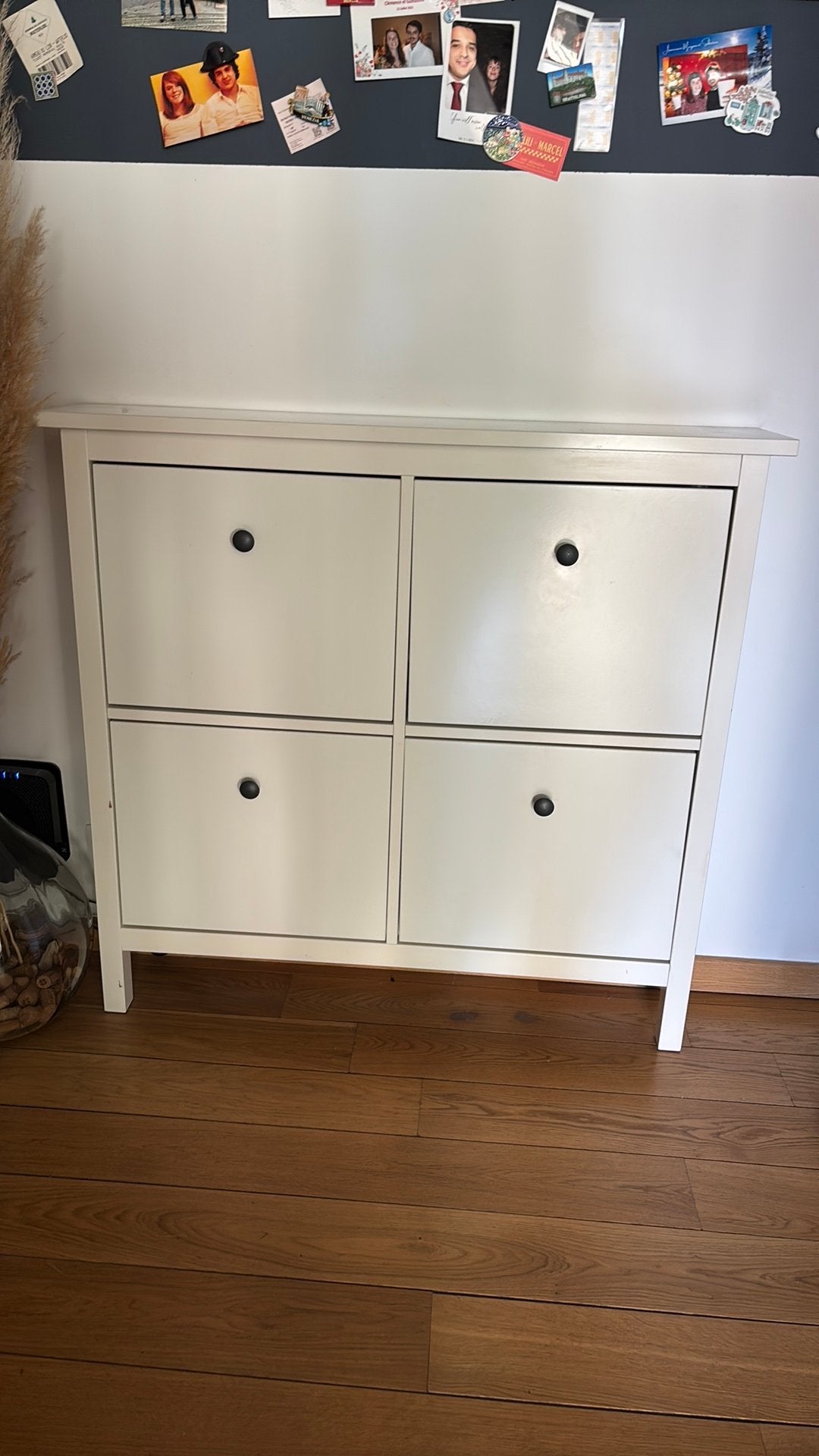 Meuble a Chaussures 4 tiroirs Hemnes IKEA, 3 ou 4 tiroirs, Moins de 25 cm, 100 à 150 cm, Enlèvement