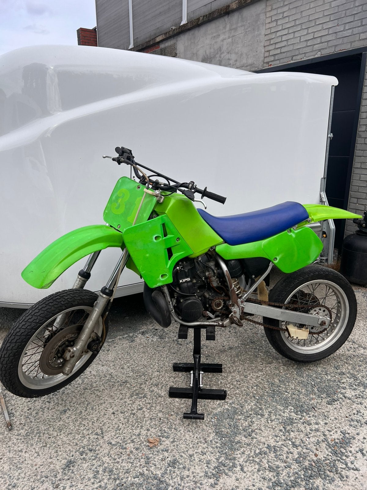 Kawazaki KX500 87, Motoren, Ophalen