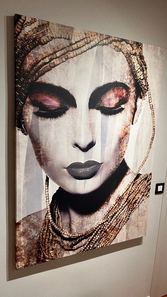 Wanddecoratie/kader, Kunststof, Print, Portret, Ophalen