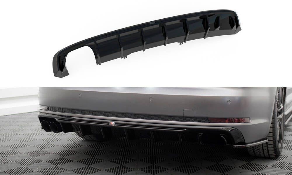 Central Rear Valance Geschikt Audi A4 B9 Dubbel Links, Verzenden