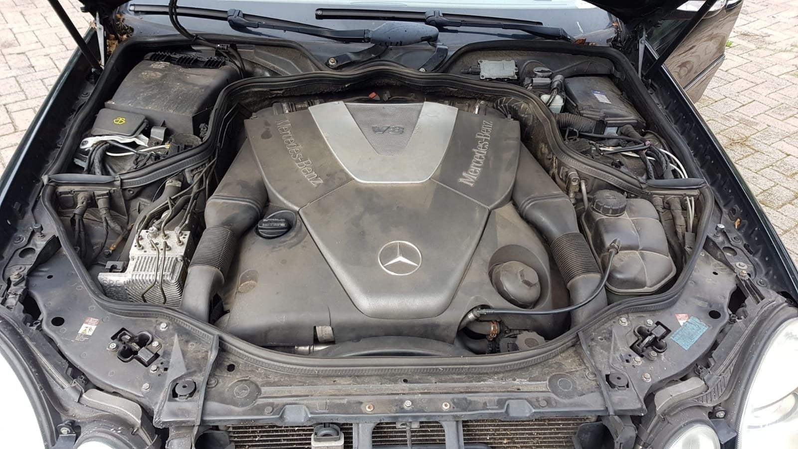 MERCEDES E KLASSE W211  MOTOR 400 CDI   BJ 2002 TOT 2009, Gebruikt, -, -, Ophalen of Verzenden