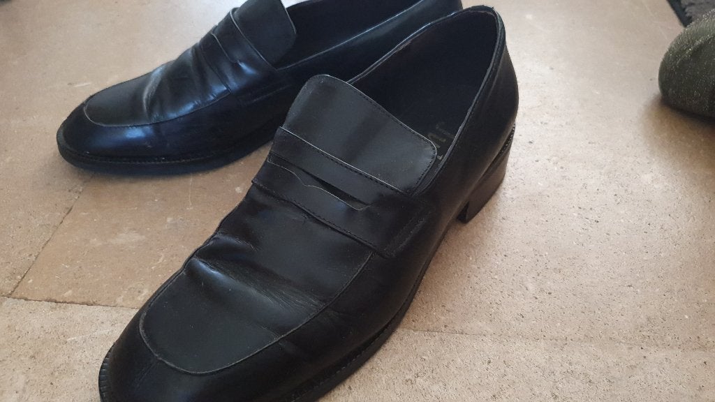 Damesloafers zwart mt 38, Kleding | Dames, Schoenen, Schoenen met lage hakken, Zwart, Ophalen of Verzenden, Gedragen