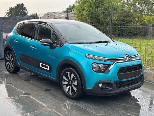 Citroen C3 * 1.2 Pure Tech 110pk * AUTOMAAT, Auto's, Citroën, Automaat, Stof, 1199 cc, Blauw