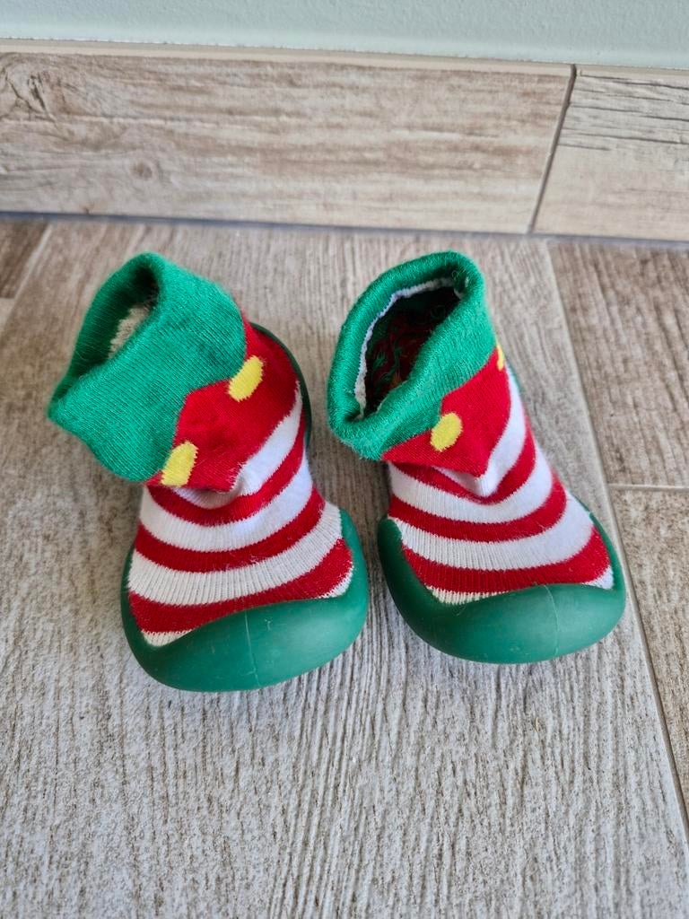 Eerste schoentjes maat 18, Enfants & Bébés, Vêtements de bébé | Chaussures & Chaussettes, Enlèvement, Bottines