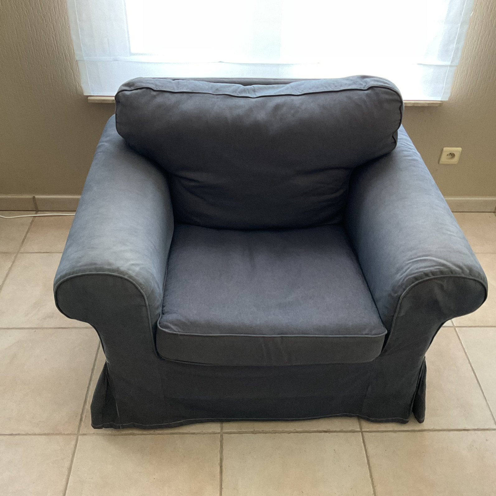 Zetel ikea, Huis en Inrichting, Ophalen, Gebruikt, Eenpersoons
