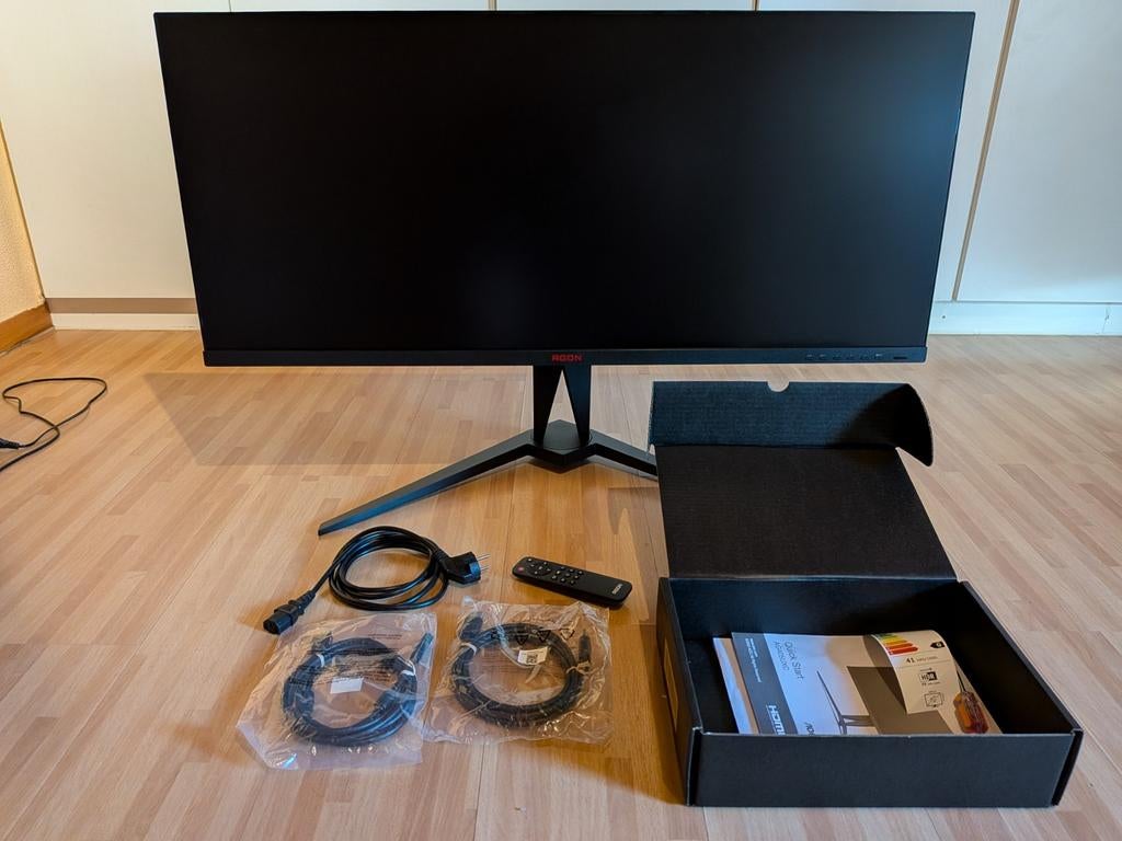 AOC AGON 5 40 inch ultrawide monitor 3440x1440, Gaming, IPS, 1 à 2 ms, Autres résolutions