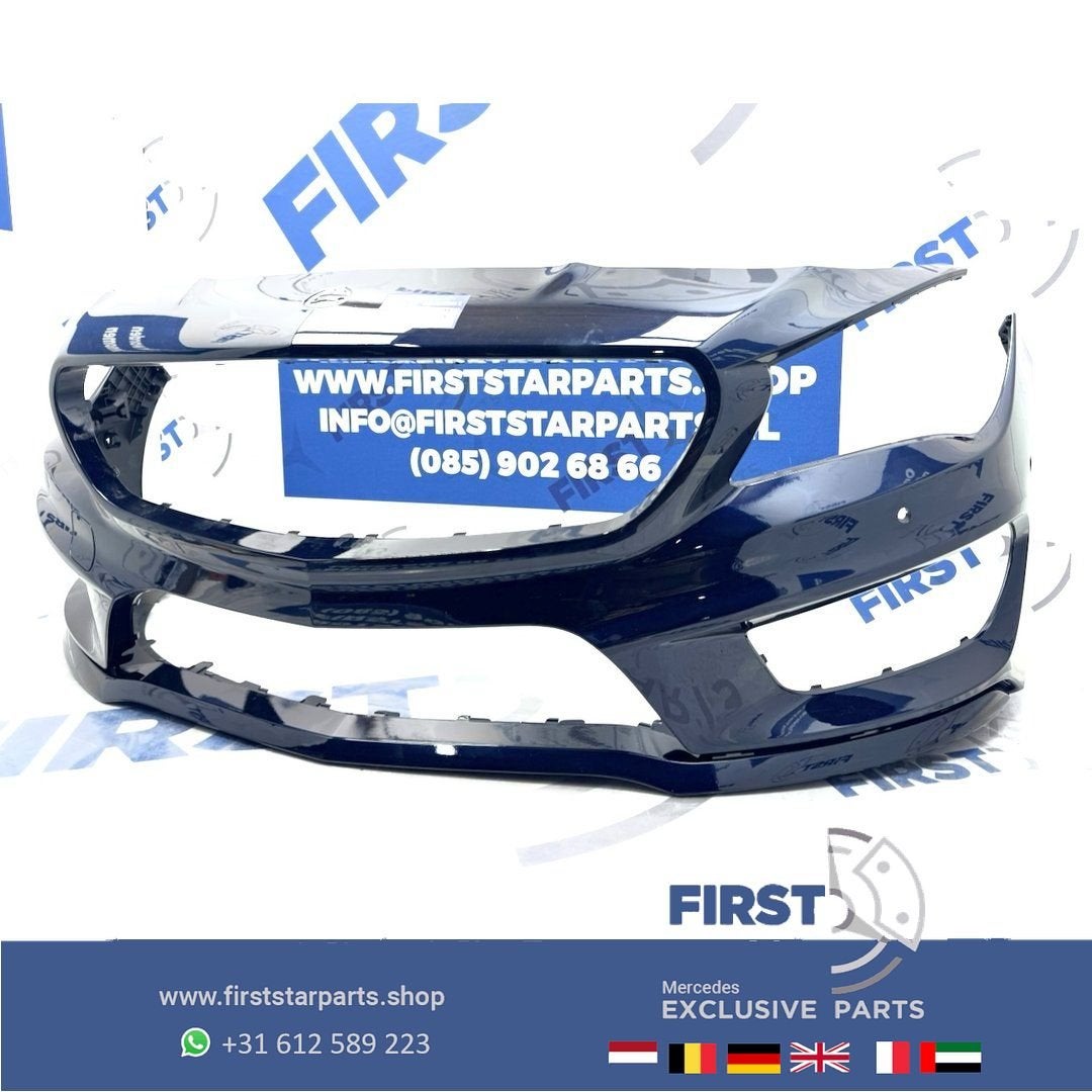 CLA45 BUMPER W117 C117 CLA AMG VOORBUMPER A1178850825 ZWART, Gebruikt, -, Voor, Ophalen of Verzenden