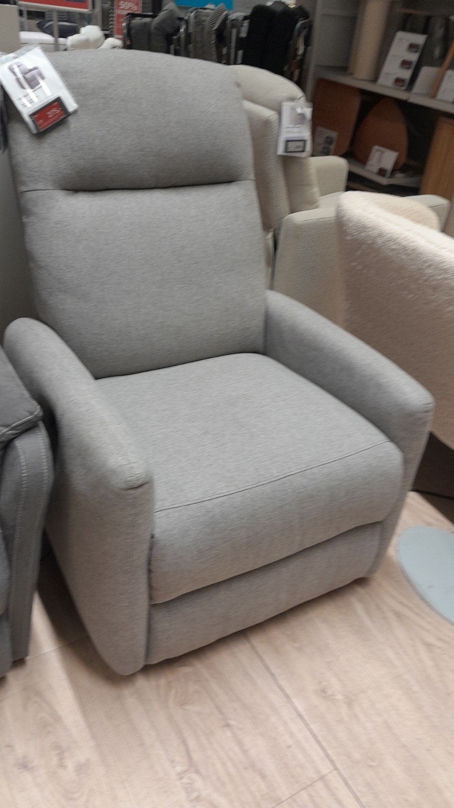 Nieuwe  elektrische relaxzetel, Enlèvement