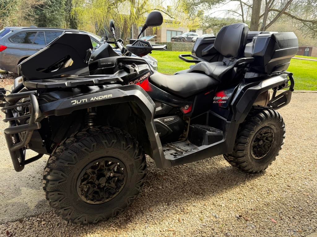 Quad Cam am Outlander 1000cc 2017, Motos, Plus de 35 kW, 2 cylindres, 1000 cm³