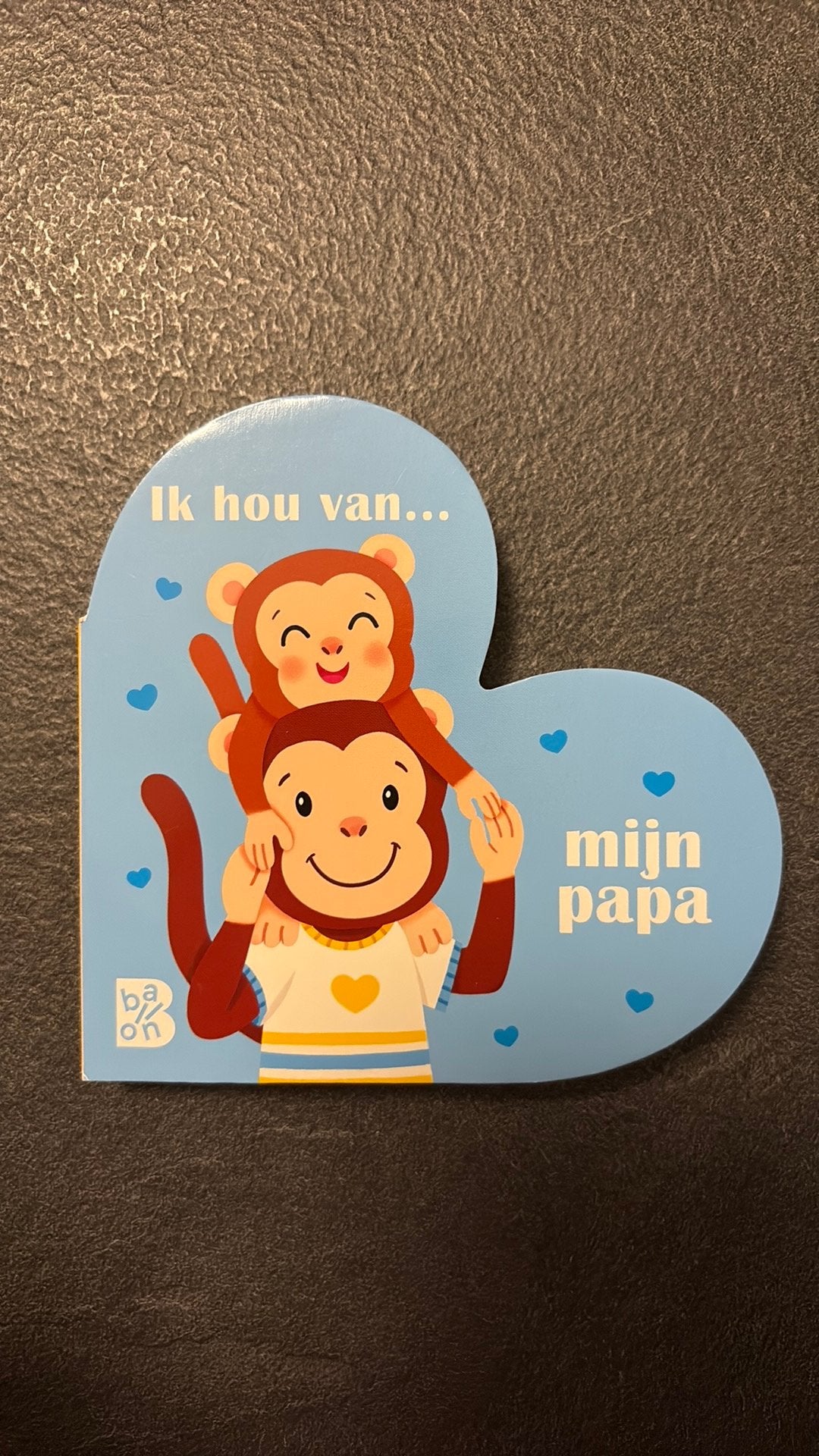 Boekje ik hou van mijn papa, Enlèvement