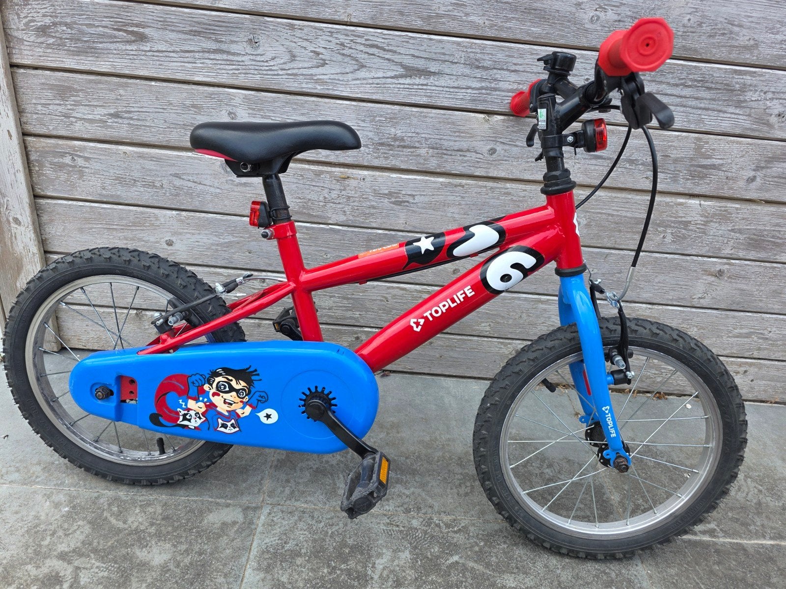 Fiets jongen 16 inch (4 tot 7 jaar), Fietsen en Brommers, Fietsen | Kinderfietsjes, Ophalen