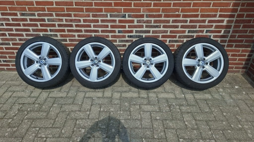 Orginele 17" 5x100 VW velgen, Véhicule de tourisme, Pneus été, 17 pouces, Enlèvement