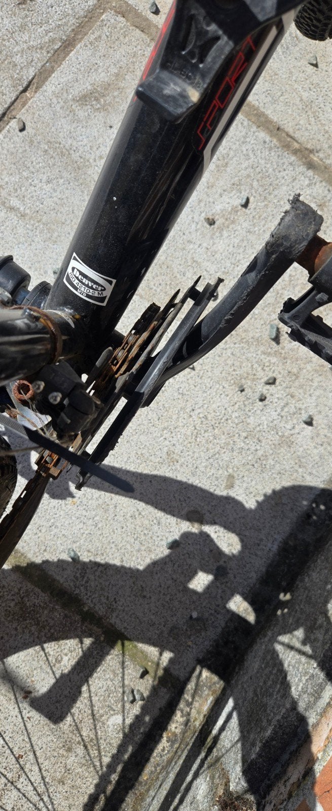 vtt fiets, Gebruikt