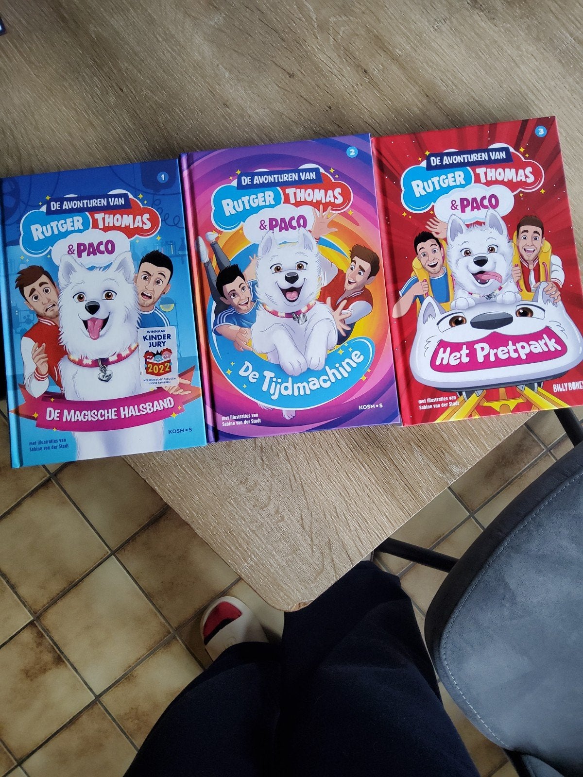 Boekenreeks De avonturen van Rutger en Thomas en Paco, Enlèvement