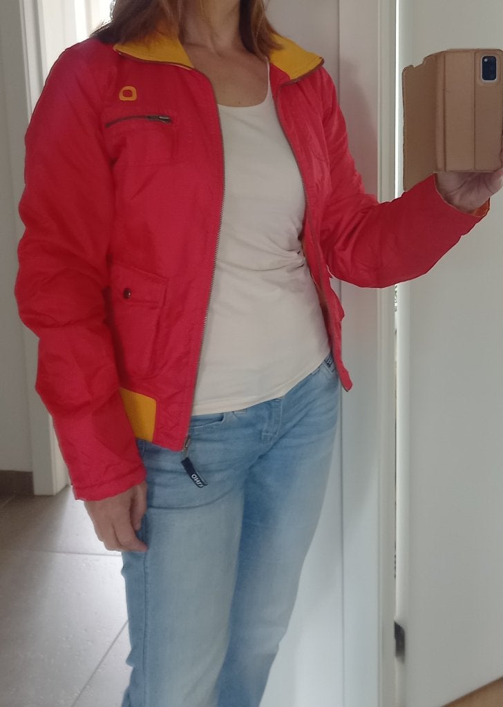 CASUAL ROOD-GEEL VESTJE ONLY - GOEDE STAAT, Vêtements | Femmes, Pulls & Gilets, Only, Enlèvement ou Envoi, Porté, Rouge